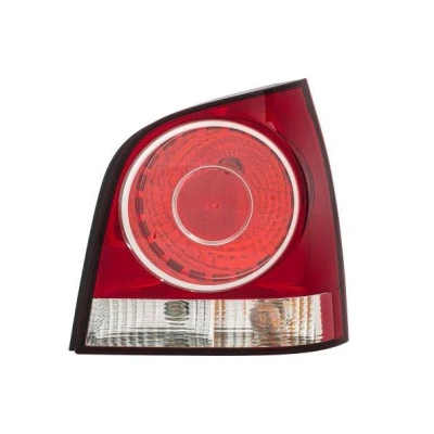 Billede af HELLA 2VP 965 303 081 Baglygter højre P21/4W, P21W, PY21W, R5W 12 gennemsigtig, Rød med pærer pærefatning VOLKSWAGEN: Polo IV Hatchback