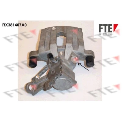 Billede af FTE 9290498 Bremsekaliber grå Aluminium Bagaksel højre uden holder SAAB: 9 3 Stationcar, Sedan, Cabriolet, OPEL: Vectra C CC