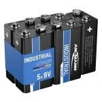 Billede af 9V industrielt litiumbatteri i 5 pak