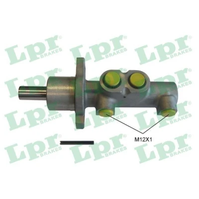 Billede af LPR 1915 Bremsehovedcylinder 23,81 Aluminium 12 X 1 (2) VOLKSWAGEN: GOLF 4, 3, SKODA: Octavia Combi, I Hatchback