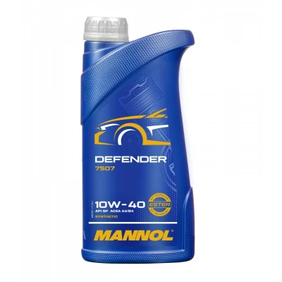 Billede af Mannol Defender 10W 40 1l Motorolie MN7507 1 TOYOTA: Yaris Verso, Aygo, III Hatchback, RENAULT: CLIO 2, MEGANE 3 Grandtour, PEUGEOT: 307 SW