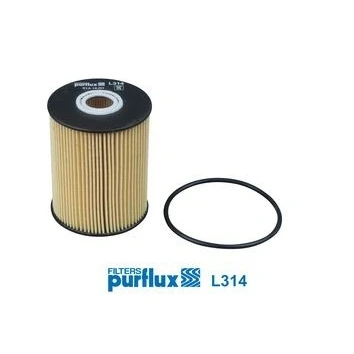 Billede af PURFLUX L314 Oliefilter Filterindsats VOLKSWAGEN: GOLF 3, Multivan 5 (7HM, Touareg I, AUDI: Q7, A8 D2, PORSCHE: Cayenne