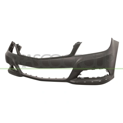 Billede af PRASCO ME4401021 Kofanger Premium foran grundet / primet med klap til bugserkrog forberedt for bak alarm
