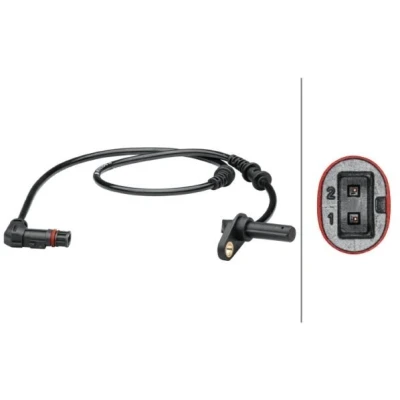 Billede af HELLA 6PU 012 679 491 ABS sensor foraksel aktiv 2 MERCEDES BENZ: E klasse T modell, Sedan
