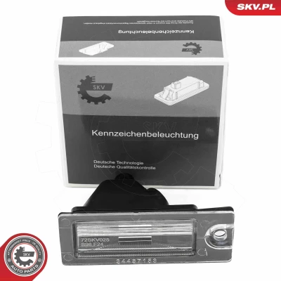 Billede af Nummerpladelys ESEN SKV 72SKV025