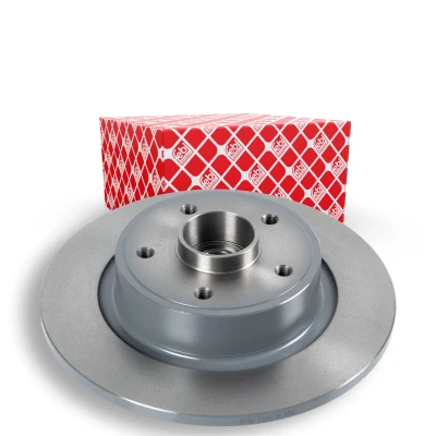 Billede af FEBI BILSTEIN 108208 Bremseskiver bagaksel 270 10 5 108 fuldstændigt olieret med ABS sensorring, hjulleje RENAULT: MEGANE 2 Kombi,