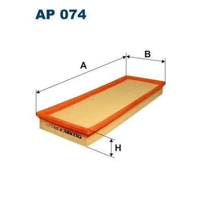 Billede af FILTRON AP 074 Luftfilter 41 150 398 Filterindsats FORD: MONDEO 1, 2