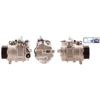Billede af LUCAS ACP799 Kompressor PAG 46 R 134a med pakninger MERCEDES BENZ: GL, ML klasse