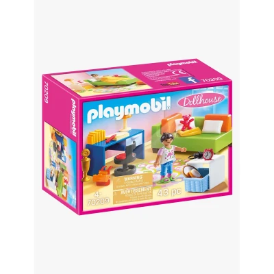 Billede af Playmobil Playset Dollhouse Teenager&#039;s Room 70209 (43 pcs)