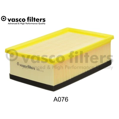 Billede af DAVID VASCO A076 Luftfilter 70 169 247 rektangulær Filterindsats med forfilter PEUGEOT: 206 Hatchback, 307 SW, CITROËN: C4 I Hatchback