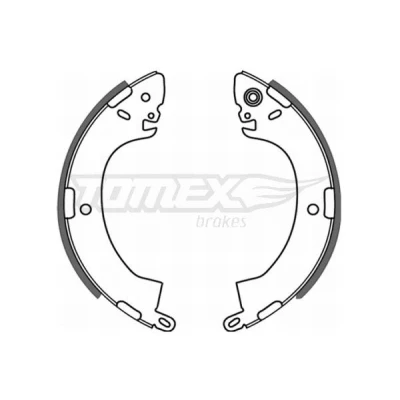 Billede af TOMEX brakes TX 21 44 Bremsebakker bagaksel 254 51 MITSUBISHI: PAJERO 1