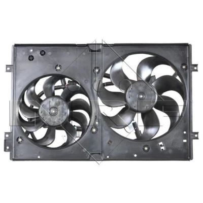 Billede af NRF 47059 Køleventilator 350 12 200/100 med kølerventilatorramme (karm) VOLKSWAGEN: Golf 4, Polo IV Hatchback, Lupo / 3L, SKODA: Fabia 2
