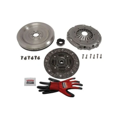 Billede af MAPCO 10757 Kobling i fire dele med udrykkerleje, svinghjul 228 VOLKSWAGEN: Polo V Hatchback, Golf 4, Bora Sedan, SEAT: Ibiza 4 ST