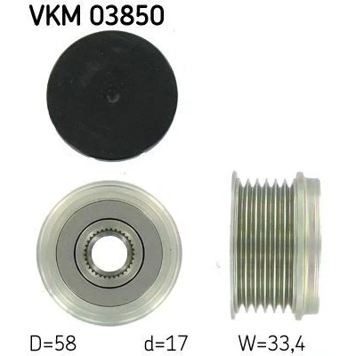 Billede af SKF VKM 03850 Friløbskobling 33,4