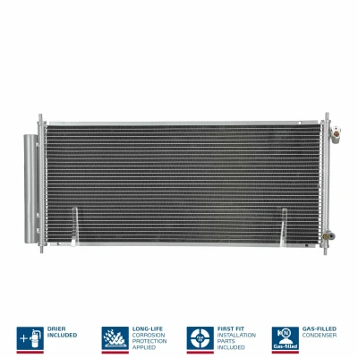 Billede af NISSENS 940051 Kondensator med tørrer Aluminium 754 R 134a