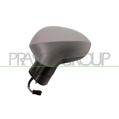 Billede af Sidespejl Prasco ST0357334 venstre grundet / primet elektrisk opvarmelig, kan klappes ned SEAT: Ibiza 4 ST,