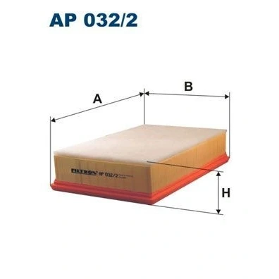 Billede af Luftfilter FILTRON AP 032/2