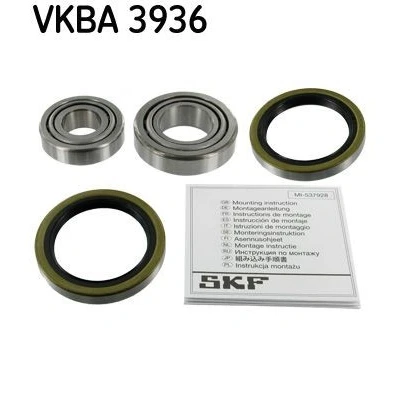 Billede af SKF VKBA 3936 Hjullejesæt med pakdåse 57,2