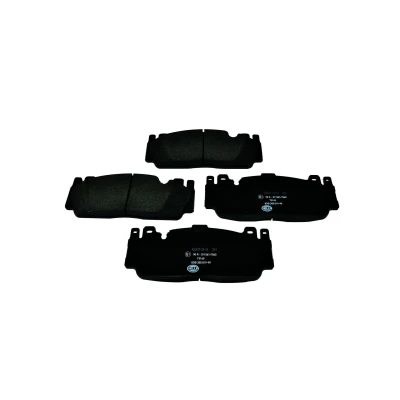 Billede af HELLA 8DB 355 019 991 Bremseklodser Forberedt til slidindikator BMW: 5 Sedan, 2 Coupe, 6 Cabriolet