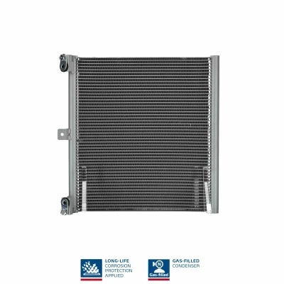 Billede af NISSENS 940703 Kondensator uden tørrer Aluminium 339 R 134a