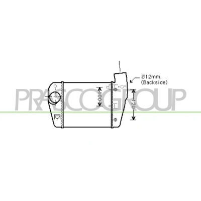 Billede af PRASCO AD034N004 Intercooler