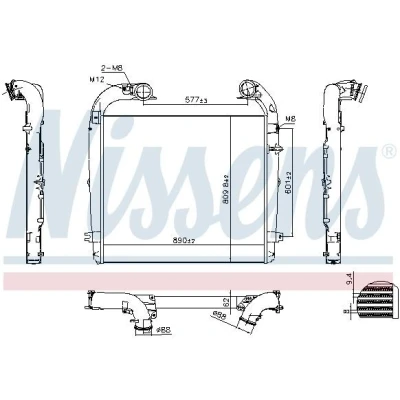 Billede af NISSENS 961439 Intercooler