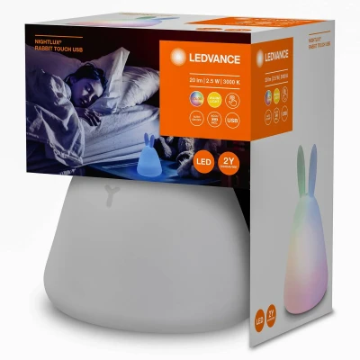 Billede af LEDVANCE Nightlux Touch Rabbit LED natlampe RGB