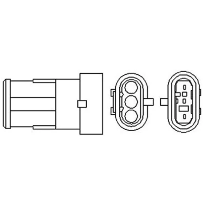 Billede af MAGNETI MARELLI 466016355098 Lambdasonde opvarmet 3 RENAULT: CLIO 2