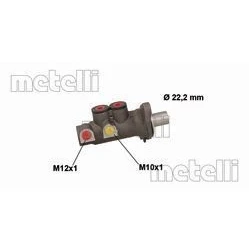 Billede af METELLI 05 0875 Bremsehovedcylinder 22,20mm Aluminium