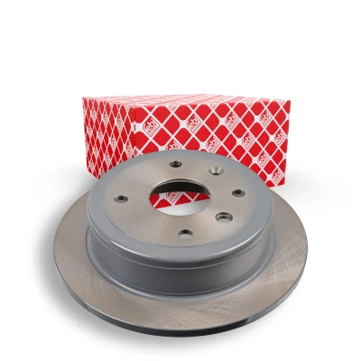 Billede af FEBI BILSTEIN 108451 Bremseskiver bagaksel 258 10 4 114,3 fuldstændigt coatet CHEVROLET: Lacetti Hatchback, Nubira Sedan, Sedan