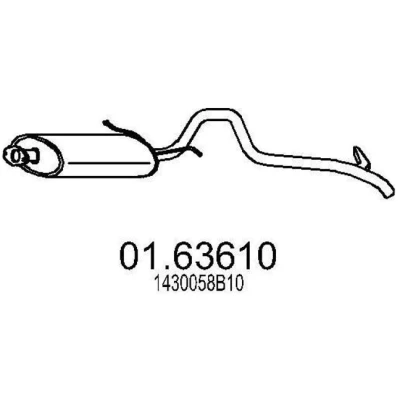 Billede af MTS 01.63610 Lydpotte 1485