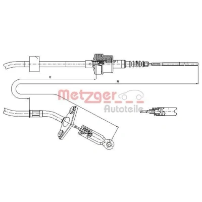 Billede af METZGER 12.7200 Koblingskabel COFLE