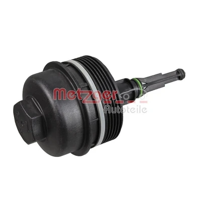 Billede af METZGER 2370105 Dæksel, oliefilterhus med pakninger, uden oliefilter SEAT: Ibiza 4 ST, 4, VOLKSWAGEN: Fox Hatchback, Polo V Hatchback