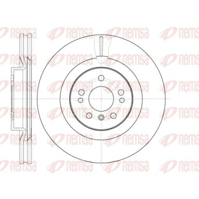 Billede af REMSA 61030.10 Bremseskiver foraksel 350, 350 32 5 ventileret MERCEDES BENZ: ML klasse, R klasse