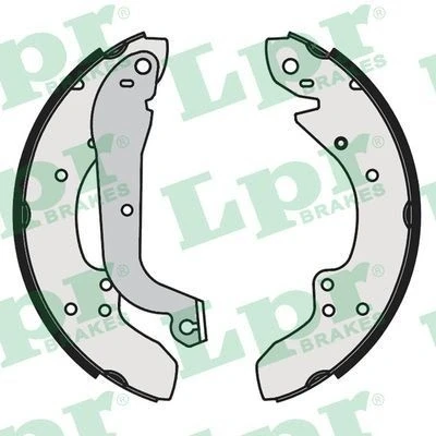 Billede af LPR 00930 Bremsebakker 254 57 FIAT: Ducato I Panorama, Van, FORD: Granada, PEUGEOT: J5 Van