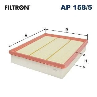 Billede af FILTRON AP 158/5 Luftfilter 49,5 226 322 Filterindsats MERCEDES BENZ: Sprinter 3.5 t Van, Tourer, 3 Van