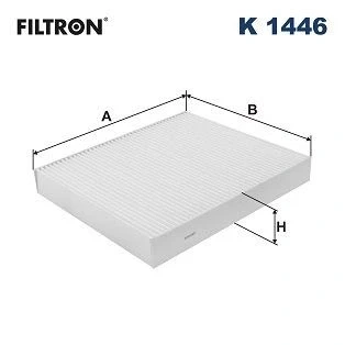 Billede af FILTRON K 1446 Kabinefilter Partikelfilter 215 180 29,5