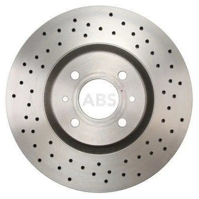 Billede af A.B.S. COATED 17949 Bremseskiver 284 22 4 98 perforeret/indv. ventileret coatet FIAT: 500 Hatchback, ABARTH: / 595 695 Hatchback