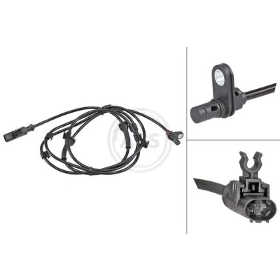 Billede af A.B.S. 31874 ABS sensor aktiv 2000 sort SMART: Fortwo II Coupe