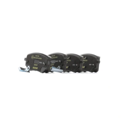 Billede af TEXTAR 2286101 Bremseklodser med akustisk advarsel for slid bremsecaliperskruer tilbehør MERCEDES BENZ: X klasse, NISSAN: NP300 Navara Pick up