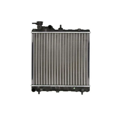 Billede af THERMOTEC D70502TT Radiator Aluminium, plastik til køretøjer med/uden klimaanlæg 355 388 23 manuelt gear Mekanisk fuget køleripper