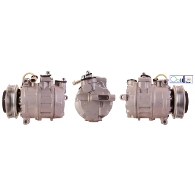 Billede af LUCAS ACP551 Kompressor PAG 46 R 134a med pakninger