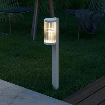 Billede af Coupar Garden vinkellampe af aluminium, sand