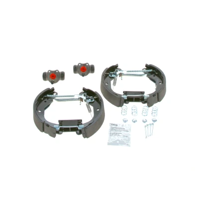 Billede af BOSCH 0 204 114 659 Bremsesæt, trommelbremser med tilbehør, hjulbremsecylinder CHEVROLET: Aveo / Kalos Hatchback