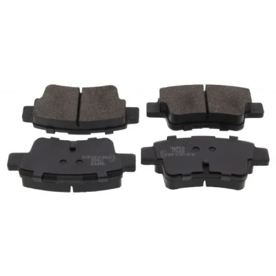 Billede af MAPCO 6882 Bremseklodser bagaksel Ekskl. slidadvarselskontakt med anti knirke plade OPEL: Corsa D Hatchback, FIAT: Grande Punto Hatchback