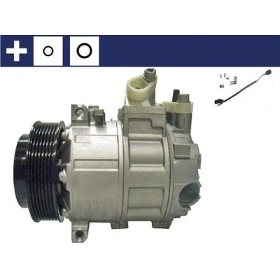 Billede af MAHLE ORIGINAL ACP 89 000S Kompressor 7SEU17/DCS17 12 PAG 46 R 134a med tætningsring kabelsæt MERCEDES BENZ: C klasse T modell, E Sedan
