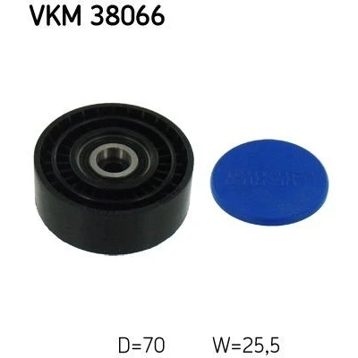 Billede af SKF VKM 38066 Remstrammerhjul