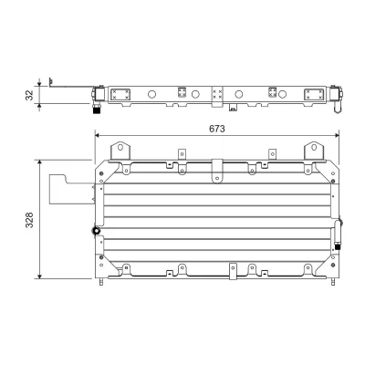 Billede af VALEO 814062 Kondensator uden tørrer Aluminium 328