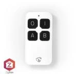 Billede af Nedis IR Fjernbetjening Zigbee Antal knapper: 4 Android &amp; iOS Hvid