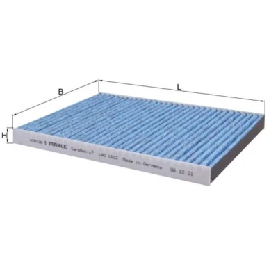Billede af MAHLE ORIGINAL LAO 1613 Kabinefilter Aktivkulfilter, med antiallergisk virkning, antibakteriel virkning 253 179 20 TESLA: Model S